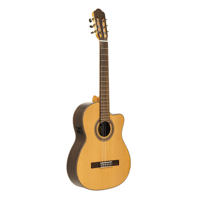 Angel Lopez Mazuelo CR-CE Electro-Acoustic Classical Guitar (NEW)