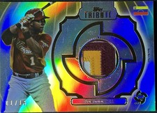 2013 Topps Tribute WBC Prime Patches Elvis Andrus #WPP-EAN GOLD #1/15 Game Used