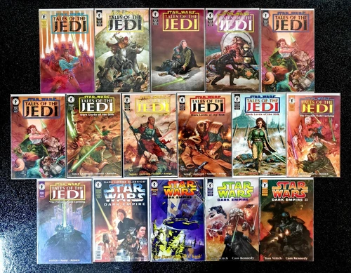 Collectable Box Bundle Job Lot Dark Horse Star Wars Tales of the Jedi Empire ×16