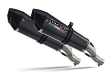 Escapes GPR carbono brillante Gpe Ann Poppy Ducati Multistrada 1100 2007-2009