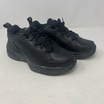 Nike Air Monarch IV Men's Training Shoes Black/Black Sz 9