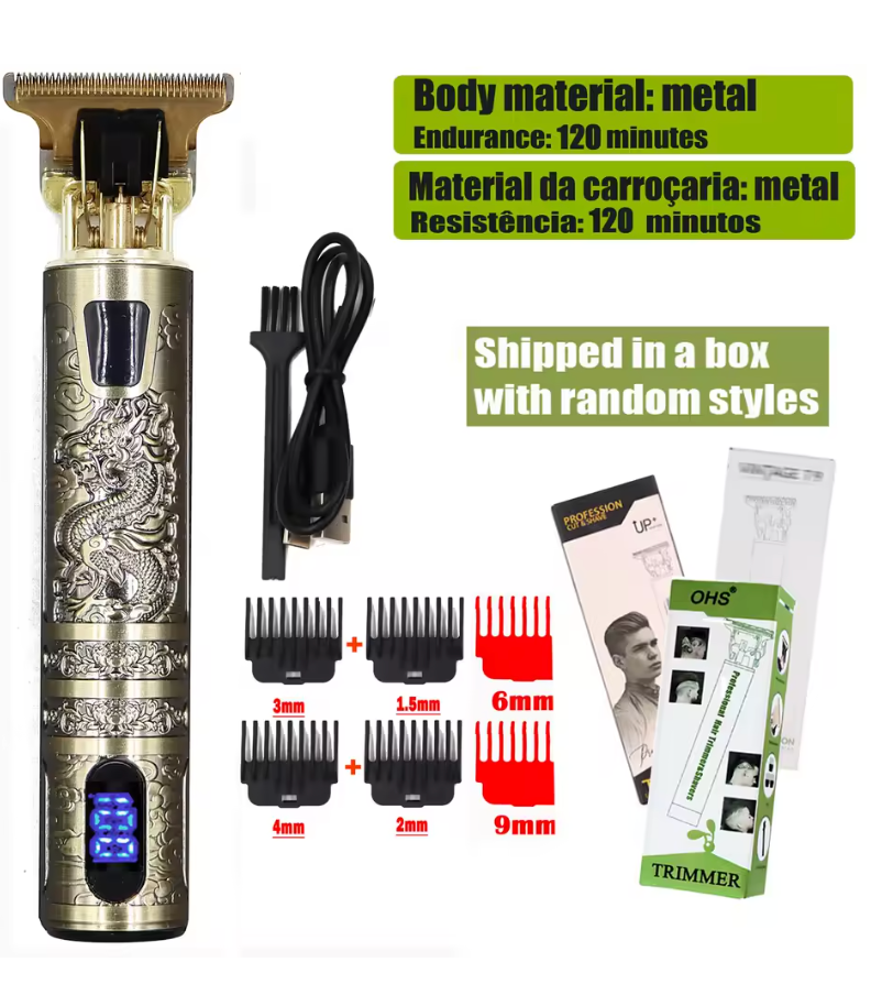 T9 Electric Hair Clipper for Beard Body Hair Trimming and Shaving