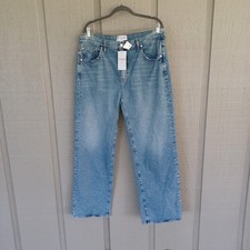 Derek Lam 10 Crosby Faye High Rise Tailored Wide Leg Jean Size 33 Sutton Vintage
