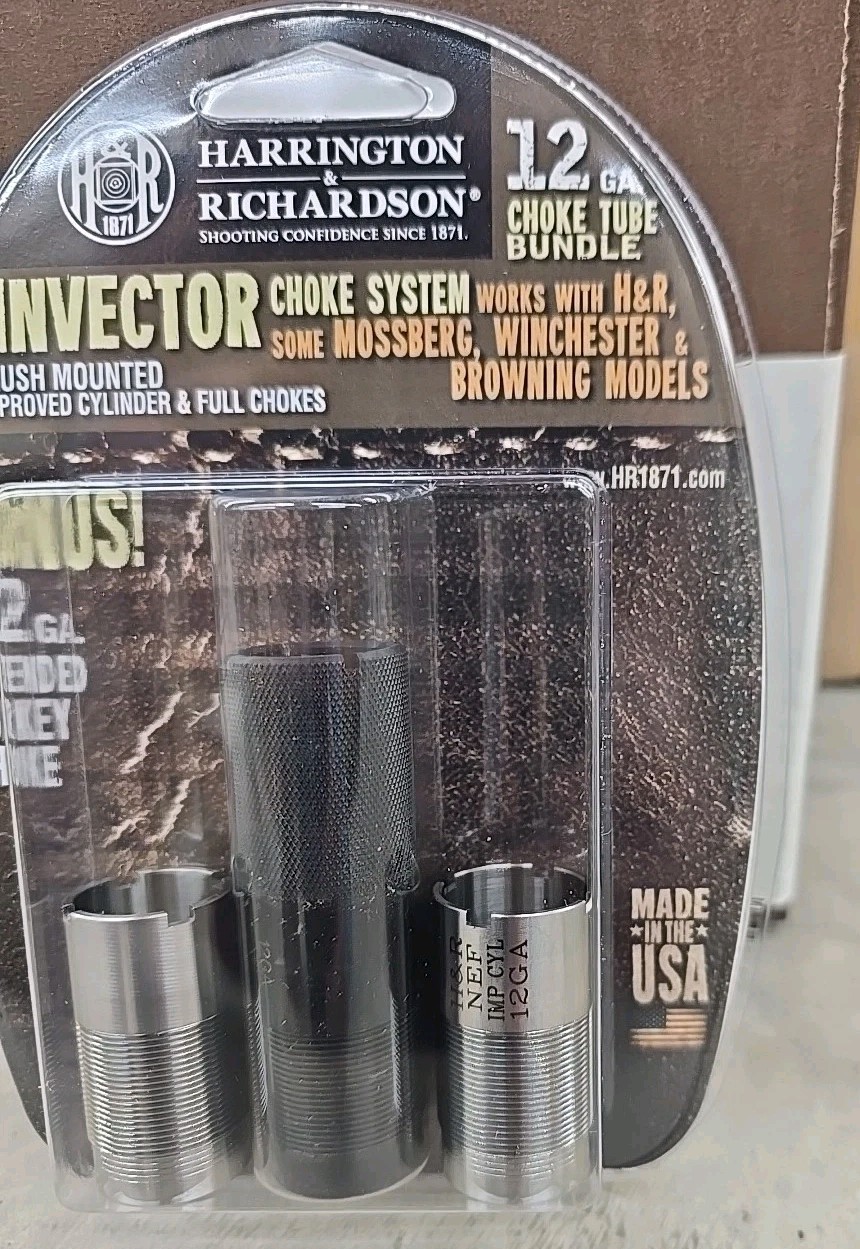 H&R 12GA Invector Choke Value Pack IMP CYL, FULL & TKY BRO/MOS/WIN/NEF/H&R 72939