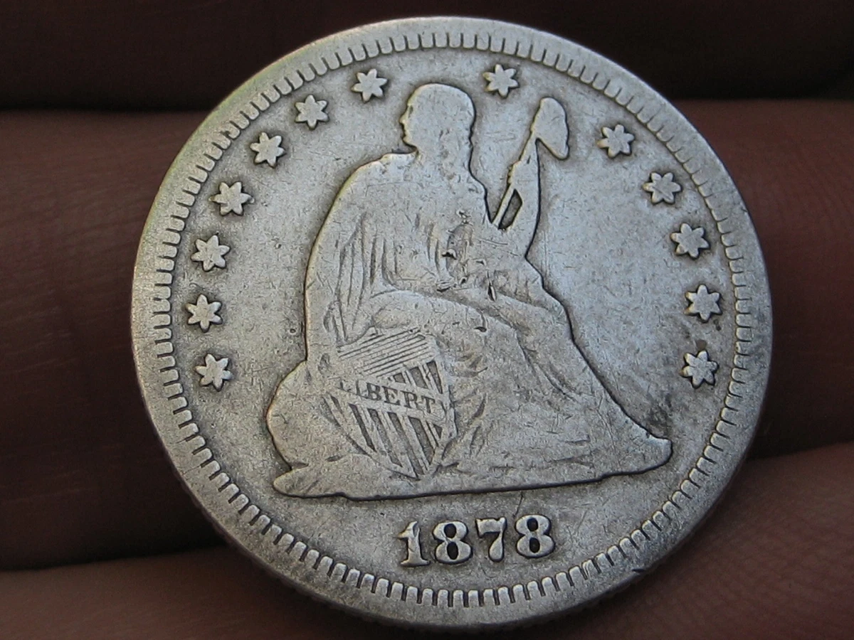 1878 Year Seated Liberty US Quarters (1838-1891) for sale | eBay