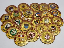RARE SPAIN 1982 FIFA Football World Cup 24 Participating Teams Enamel Medals Set