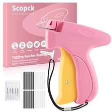 Stitch Gun for Clothes - Handheld Quick Clothing Fixer Pink-Yellow