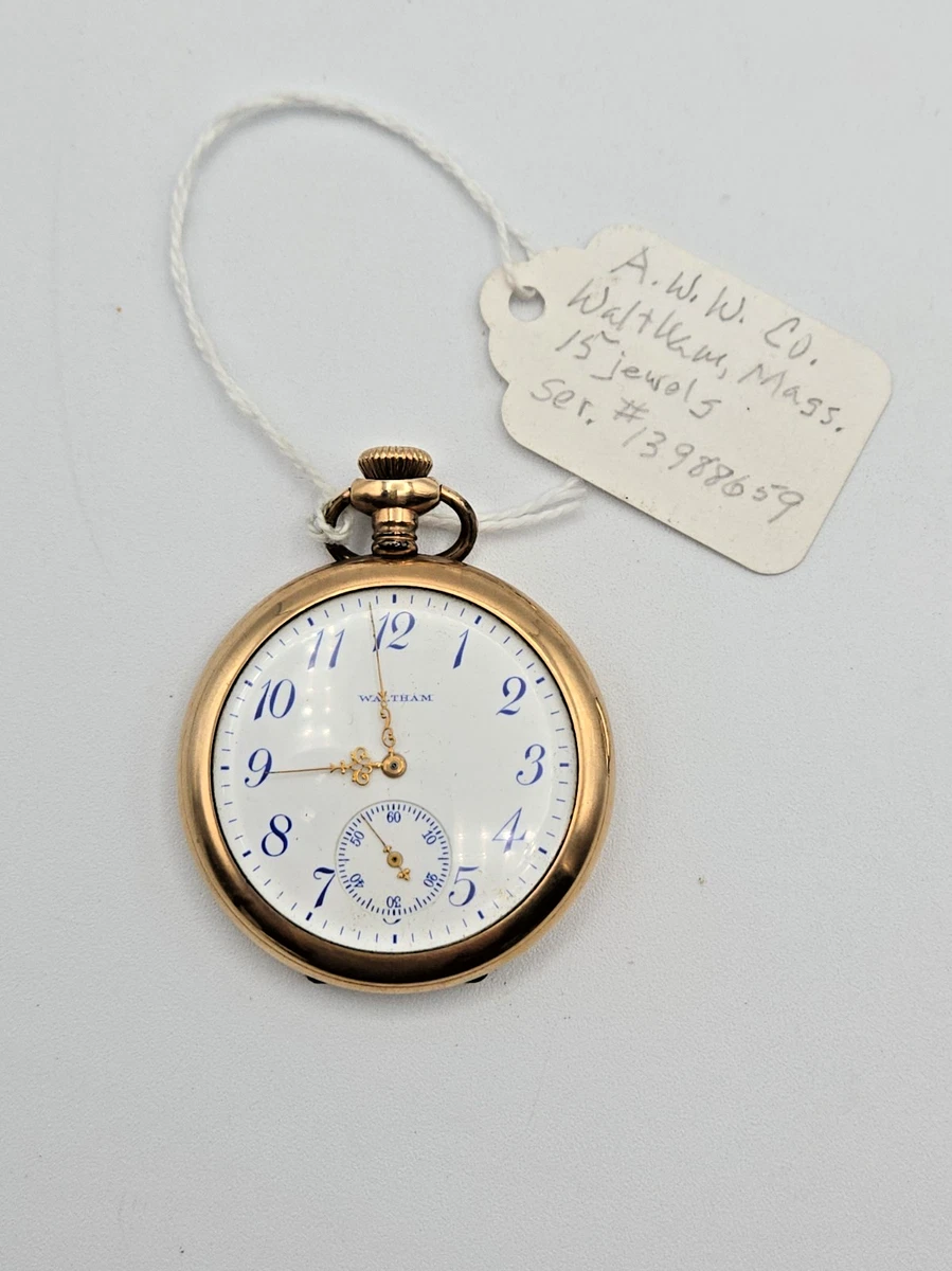 Waltham Vintage 12 Pocket Watches for sale | eBay