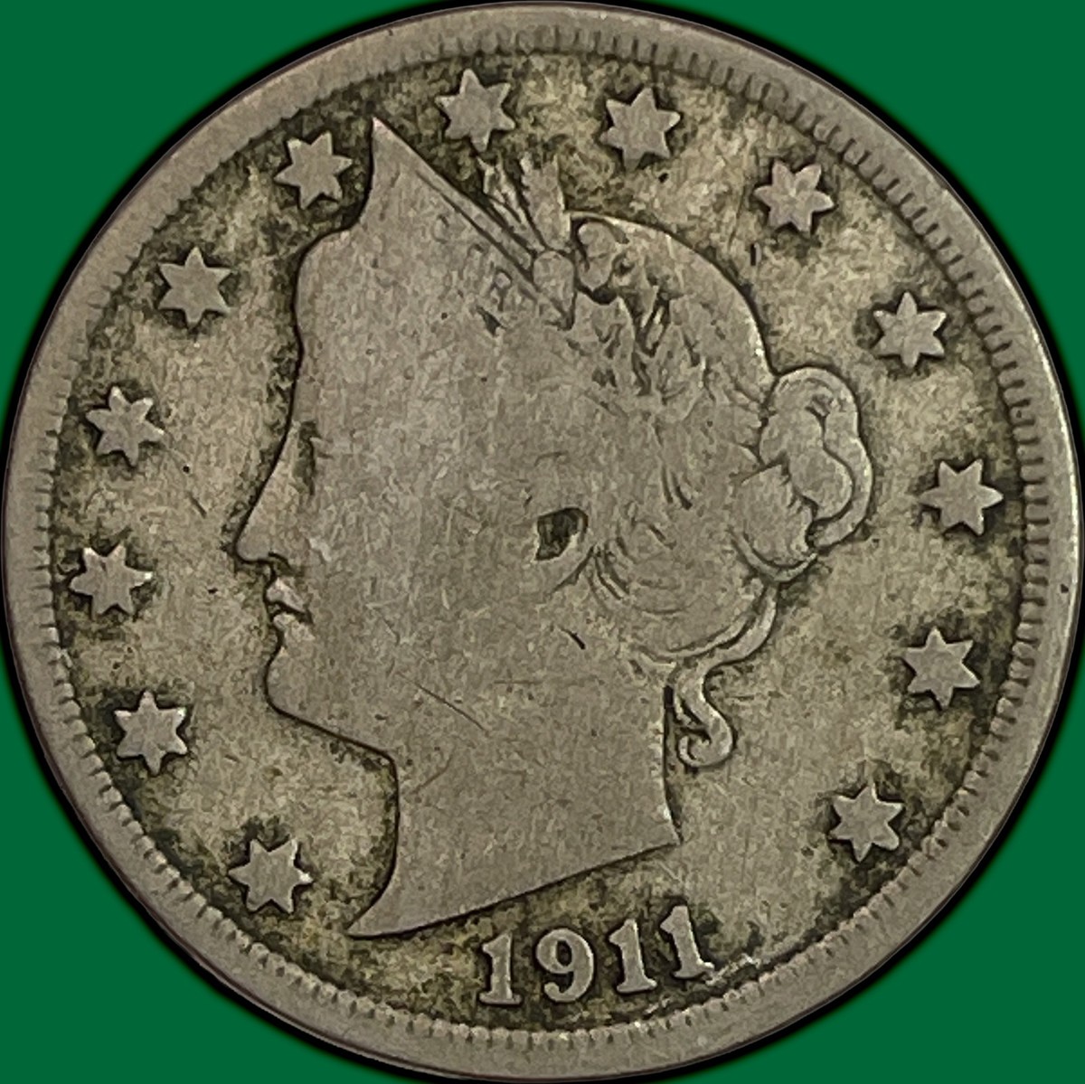 1911 Liberty Head V Nickel Fine F Coin #29177 | eBay