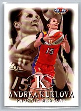 Andrea Kuklova 1999 Hoops WNBA Phoenix Mercury #15