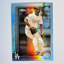 2025 Topps Chrome - Clayton Kershaw #88 Sepia Refractor⭐️3 WS🏆MVP 3 Cy Young‼️