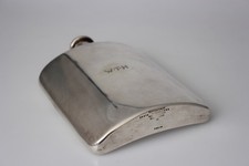 Rare Tiffany & Co. Liqueur Flat 925/1000 Silver Weight approx 316 gr.