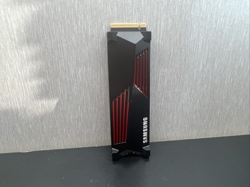 SAMSUNG SSD 990 PRO + Heatsink 2tb, PCIe 4.0 PS5 Compatible, MZ-V9P2TO No Box - Afbeelding 2 van 4