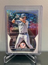2023 Bowman - Chrome Prospects Jasson Dominguez #BCP-18 Mojo Refractor (RC)