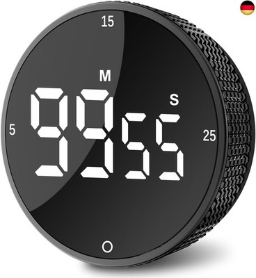 Digitaler Küchentimer Magnetischer,Eieruhr Timer,Küchenuhr Stoppuhr Countdown C