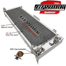 Aluminum Radiator For 1991-2001 2000 1999 Jeep Cherokee Xj Comanche 2.5l 4.0l