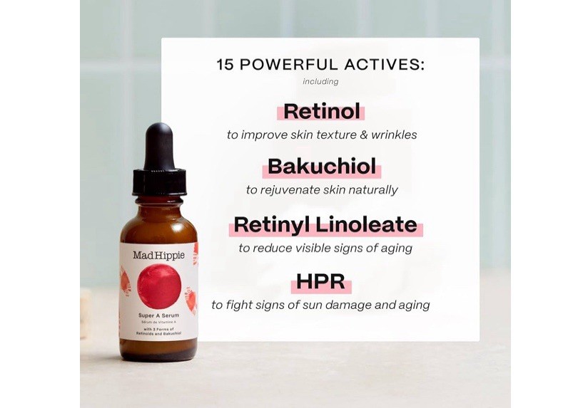 Mad Hippie Vitamin A Super A Serum Two Big Pack Each 1.02 fl oz 30 ml