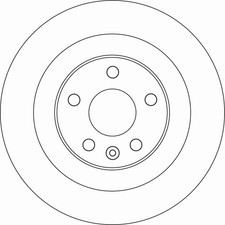 2x TRW Bremsscheibe DF6588 für S90 V60 235 236 246 S60 V90 XC60 VOLVO 2 234 225