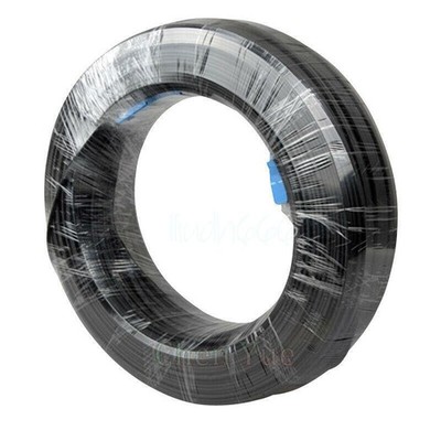 300M FTTH Fiber Optic Drop Cable Patch Cord SC to SC   SM Jumper *bn