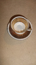 sehr alte Moccatasse,Esspressotasse,Sammeltasse,Ätzgold,BAVARIA,