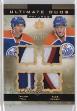 2013-14 Ultimate Collection Duos Jerseys 24/25 Taylor Hall Ales Hemsky Patch 2a8