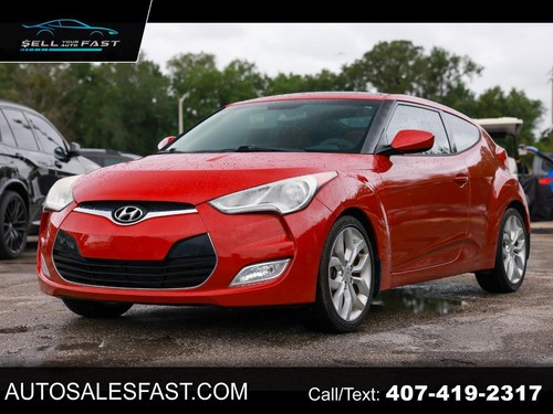2013 Hyundai Veloster W/ RED INTERIOR 2DR HATCHBACK