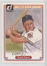 2004 Donruss Diamond Kings Hall of Fame Heroes 778/1000 Ralph Kiner #58 HOF 0d08