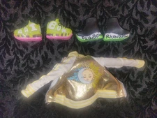 Rainbow High Doll Shoes, Jacket Accessory Lot 