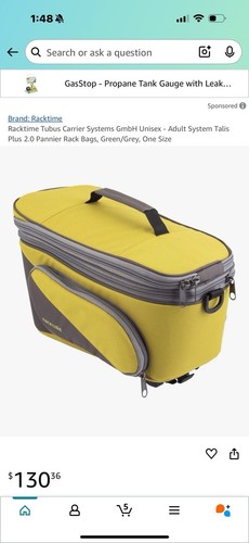 Racktime Tubus Carrier Systems GmbH Unisex - Adult System Talis Plus 2.0...