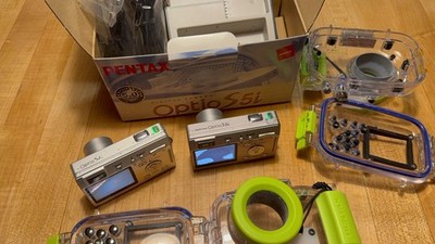 PENTAX Pentax Optio S5i 5.0MP Digital Camera - Silver for sale