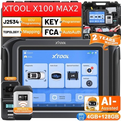 XTOOL X100 MAX2   professionelles Diagnosegerät, J2534-Reprogrammierwerkzeug