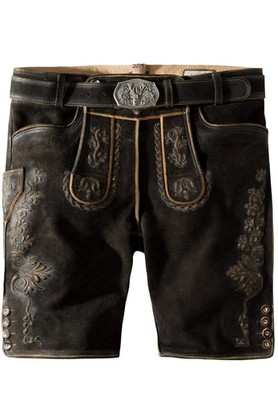 Lederhose Stockerpoint moor gespeckt
