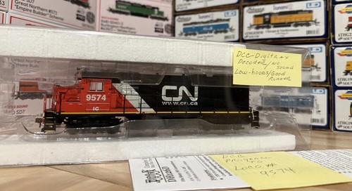 Locomotora diésel Athearn HO GP38-2 Canadian National #9574 DCC NUEVA EN CAJA  | Zustand: Used