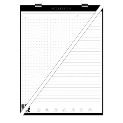 Rocketbook Orbit Executive Page Pack - Smart Reusable Legal Pad - Lined Letter