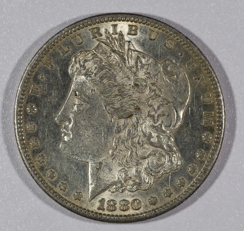 1880-S Morgan Dollar (.900 Silver) Extra Fine Condition
