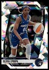 2024 Panini Prizm WNBA #95 Olivia Epoupa Ice Prizms RC