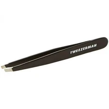 Tweezerman Black Full Slant Stainless Steel Slant Tweezer