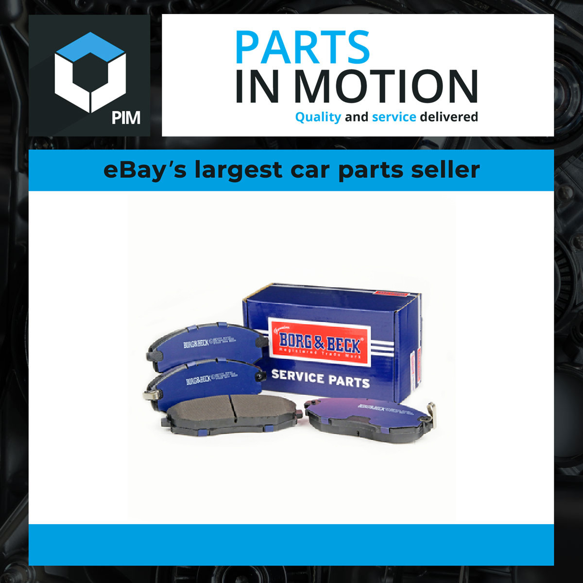 Brake Pads Set fits CHEVROLET EPICA KL1 2.0D Front 08 to 10 LLW B&B Quality New - Image 4