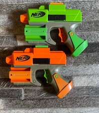 x2 Nerf N-strike Dart Tag Crossfire Pistol Blasters VGC Toy Dart Kids Foam Shoot