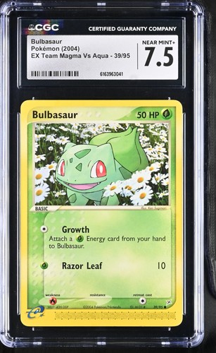 Bulbasaur graded CGC 7.5 for sale on eBay