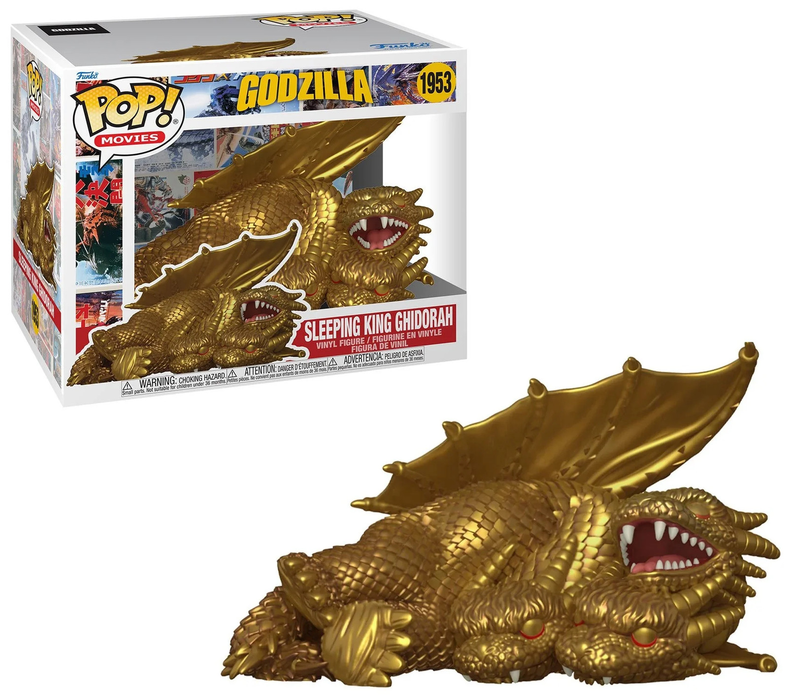 King Ghidorah n°1953 Godzilla Funko Pop protégez votre vitrine avec cette pièce rare