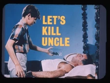 Lets Kill Uncle Pat Cardi Nigel Green TELOP Title Art Card Original Transparency