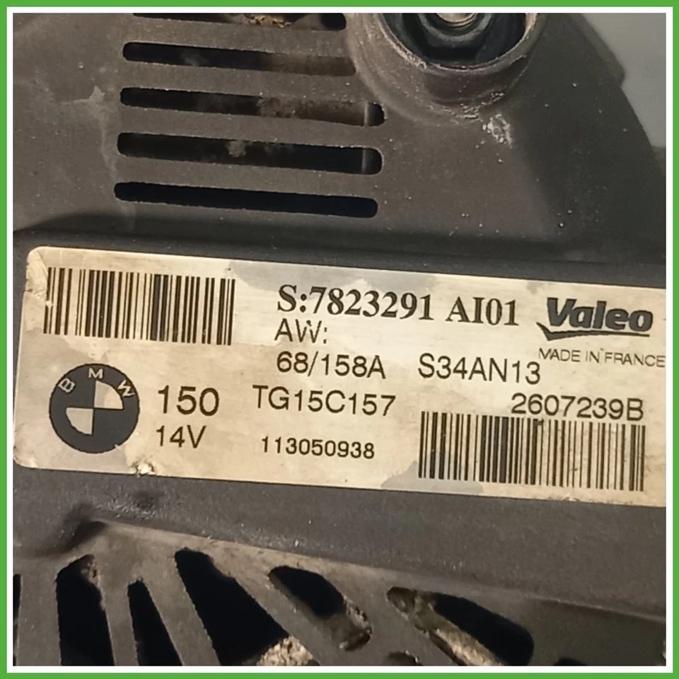 Alternatore VALEO TG15C157 MINI MINI Countryman R60 12317823291 2010 2017 - Immagine 4 di 4