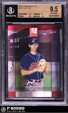 Cliff Lee RC BGS 9.5: 2002 Donruss Elite Rookie Card /1000 #237. rookie card picture