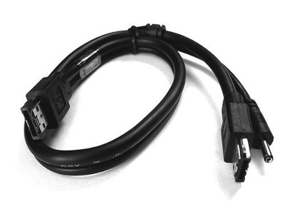 Oyen Digital eSATA to eSATA, DC Input Power Cable, ESATAP-Power-Cable, Male