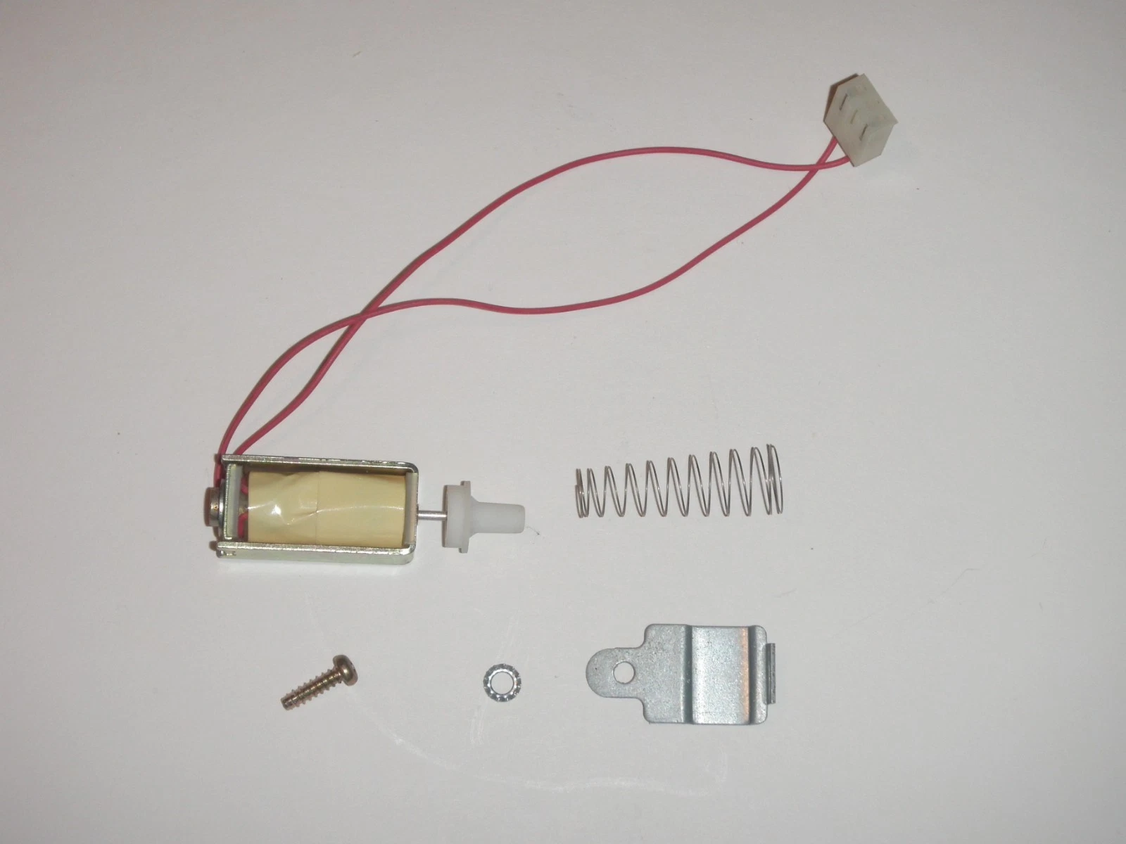 Solenoid for Fruit Nut Dispenser on Breadman Bread Maker Model TR2200 4-rivet