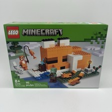 LEGO Minecraft: The Fox Lodge (21178) for sale online | eBay