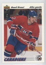 1991-92 Upper Deck French Benoit Brunet #469 0a4