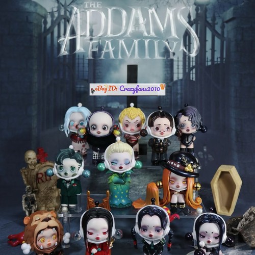 POP MART Skullpanda Addams Family Series Blind Box Confirmed Figure Gift Toy Art