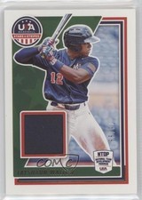 2022 USA Baseball Stars & Stripes Materials Gold 73/99 TayShaun Walton tj1